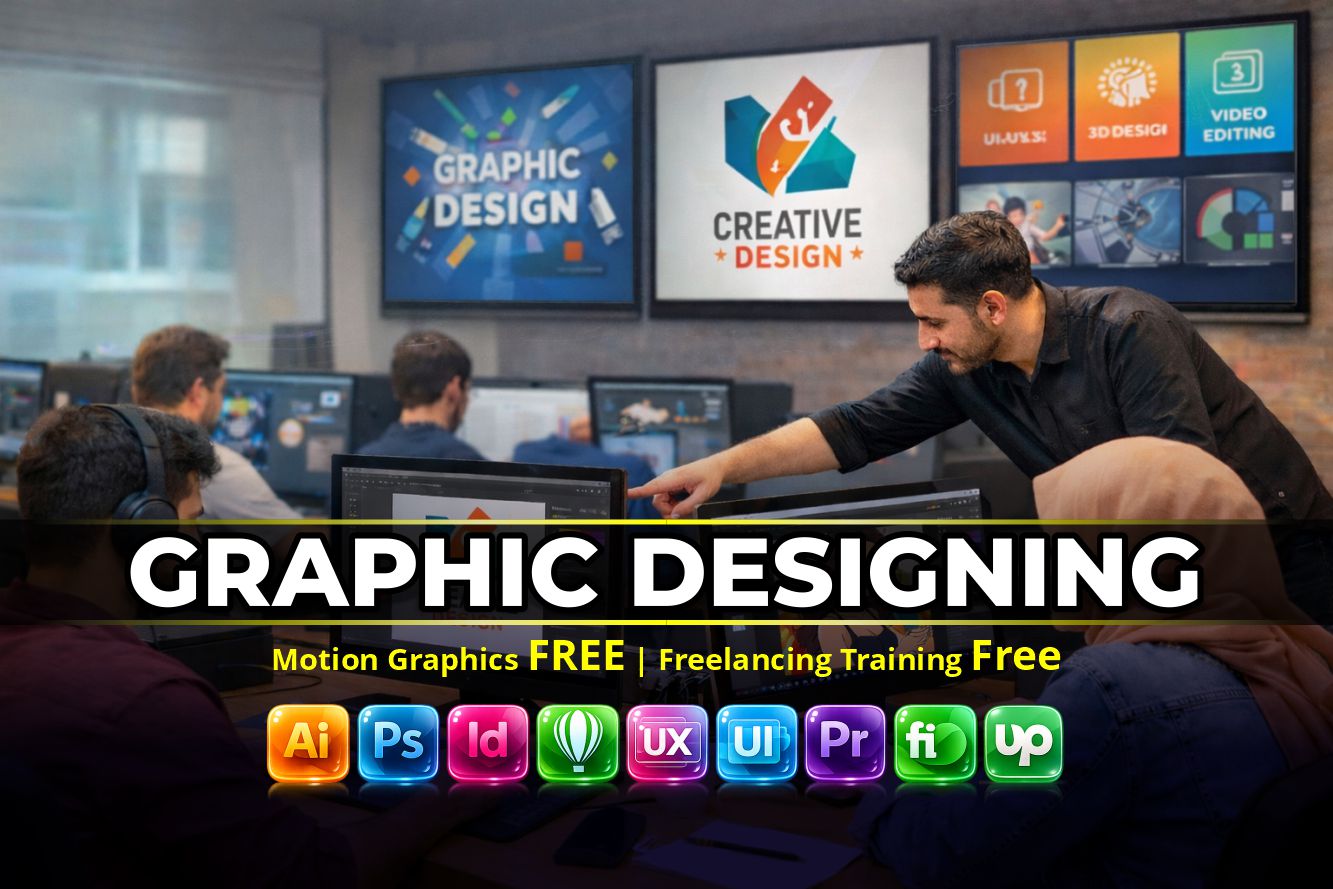 Graphics Designing Course With AI and Motion Graphics
